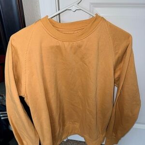 Classic Men’s Crewneck Sweatshirt - Mustard